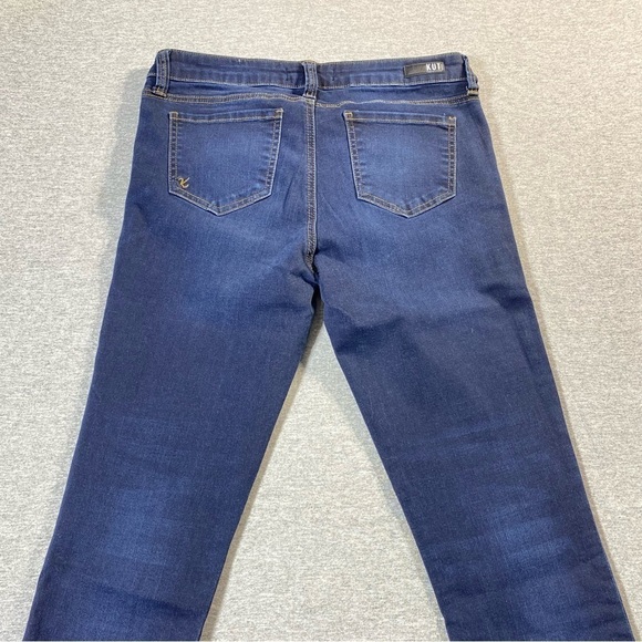 Kut From The Kloth Jeans Womens 10 Blue Connie Ankle Skinny Frayed Hem Denim - Picture 7 of 15